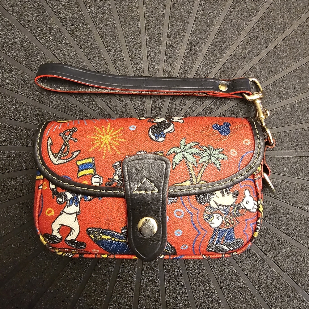 Dooney & Bourke Disney Cruise Line Wristlet EUC